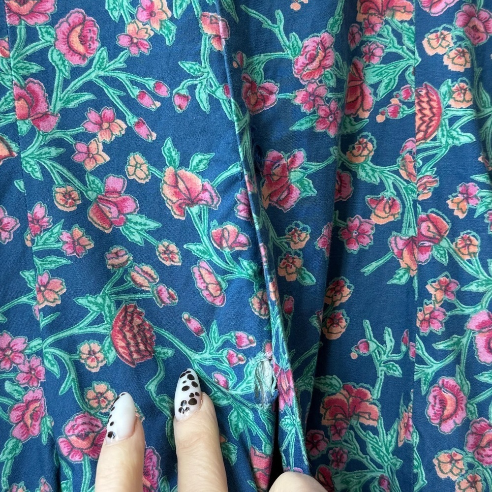 Komil Floral Cotton Dress Blue S
Vintage Feel - Picture 14 of 14
